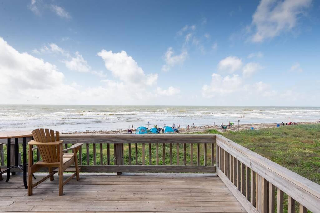 Beach Front On West Beach Galveston Esterno foto